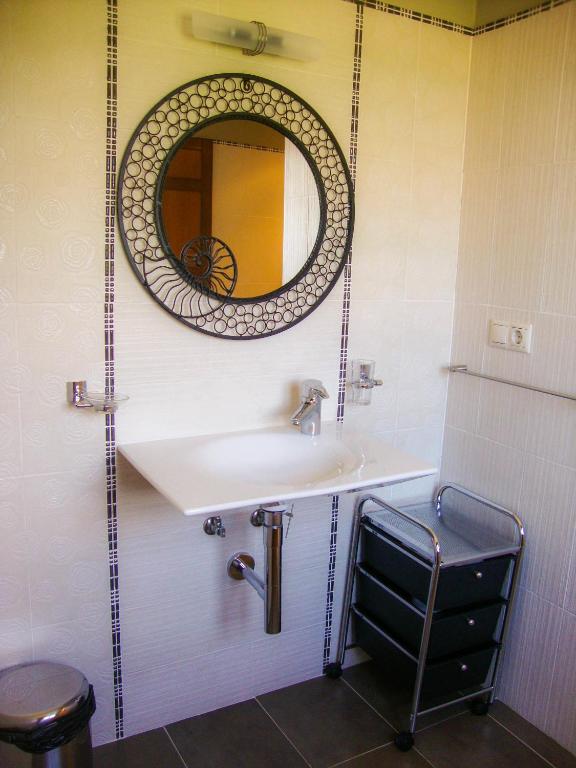 Koupelna v ubytování Apartamentos Fandin