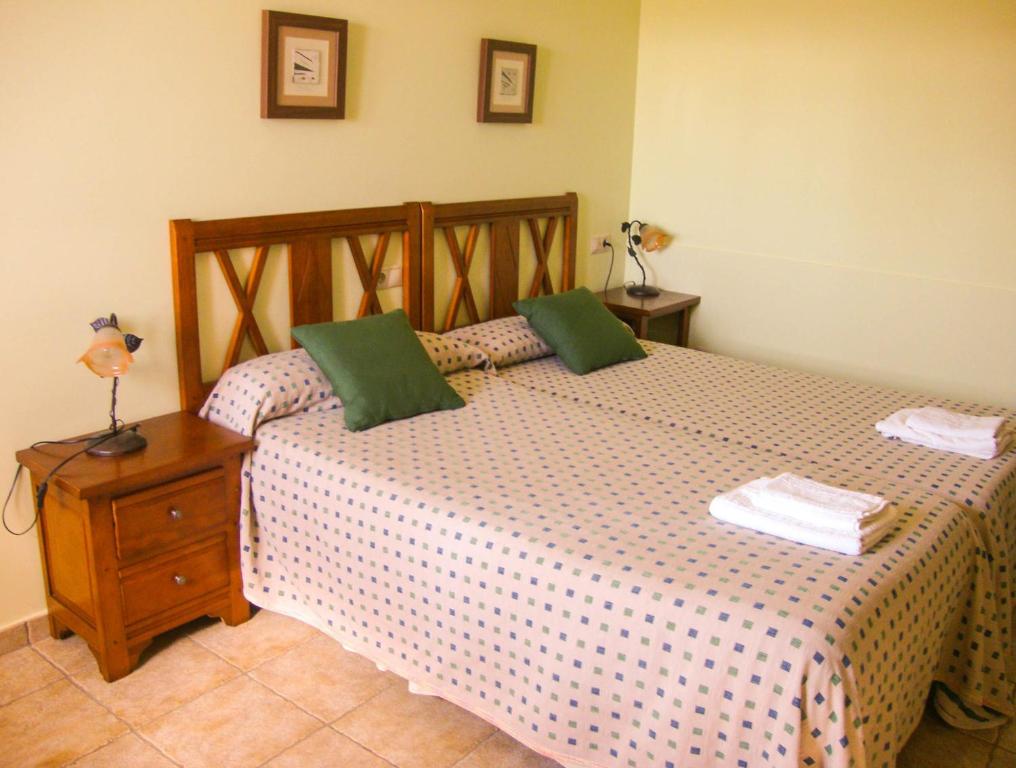 Postel nebo postele na pokoji v ubytování Apartamentos Fandin