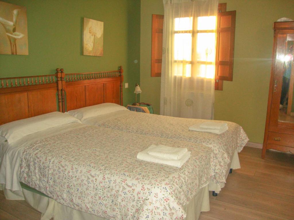Postel nebo postele na pokoji v ubytování Apartamentos Fandin