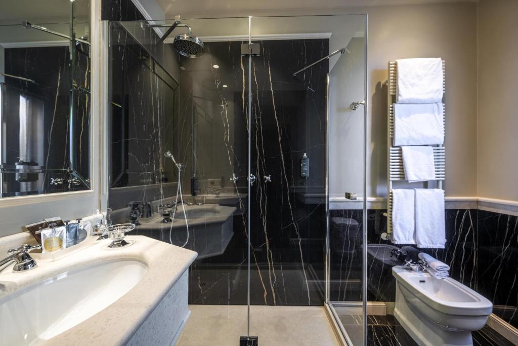 Koupelna v ubytování Hotel Palazzo Priuli