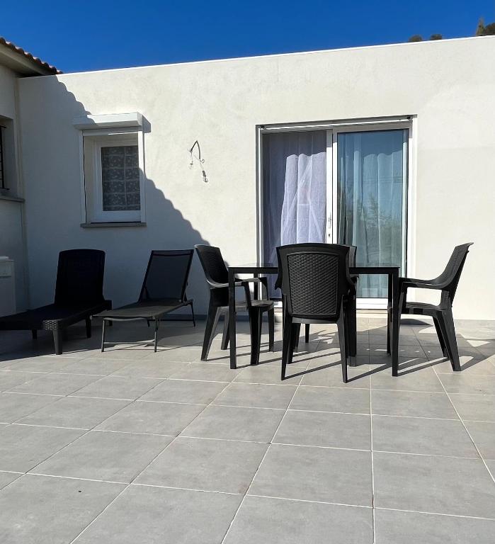 Balkón alebo terasa v ubytovaní Maison T1 bis Corse