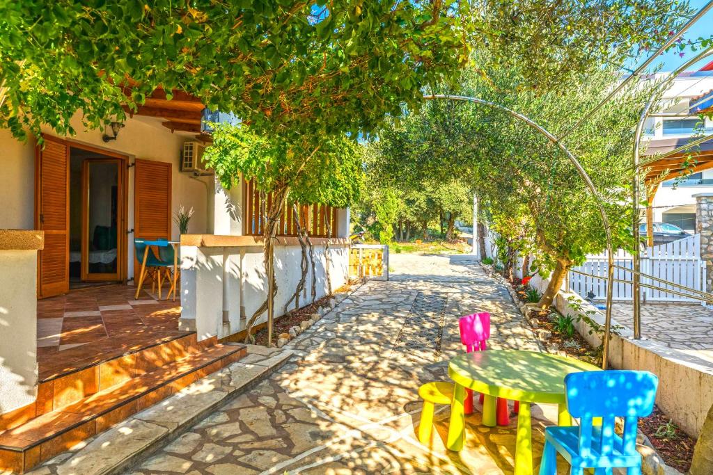 Zahrada ubytování Apartments Jonke