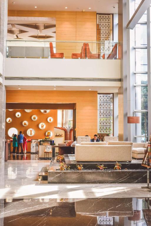 Posezení v ubytování Hyatt Regency Ahmedabad