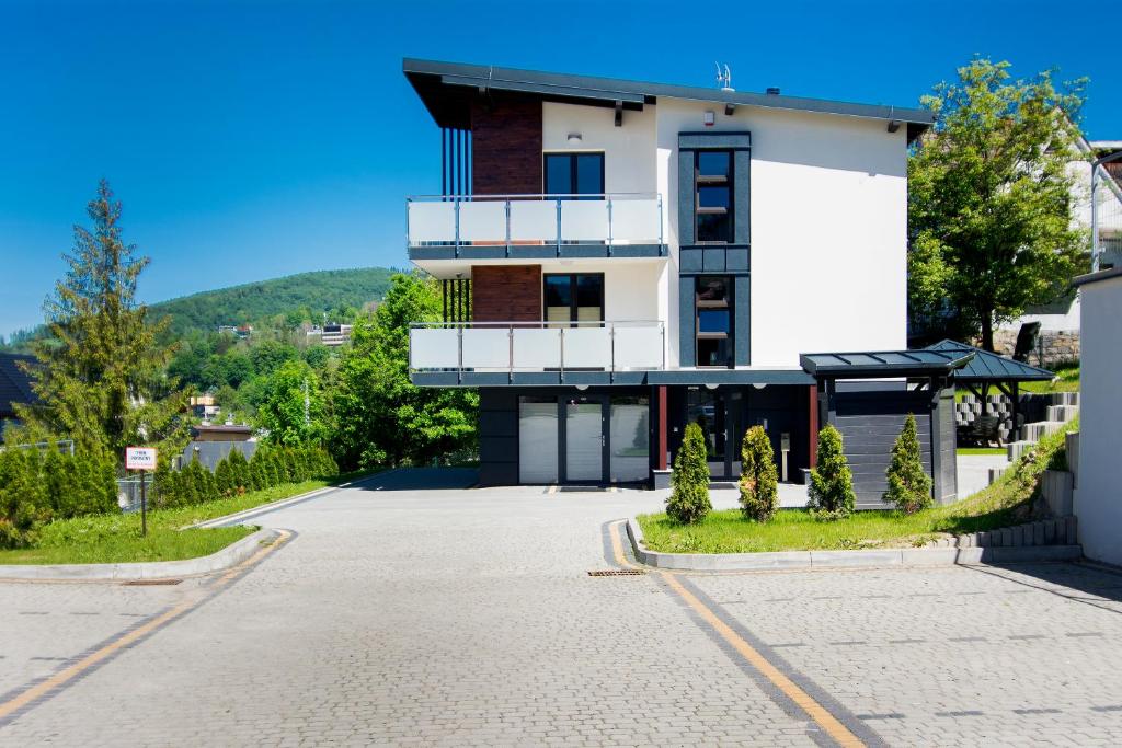 Budova, kde se apartmán nachází
