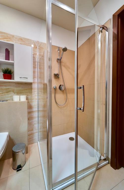 Łazienka w obiekcie Apartamenty Świnoujście - Aleja Baltic Park Molo C206