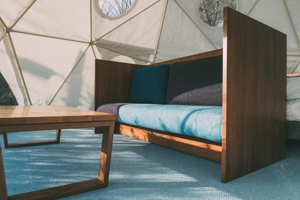 Postel nebo postele na pokoji v ubytování DENIM HOSTEL float