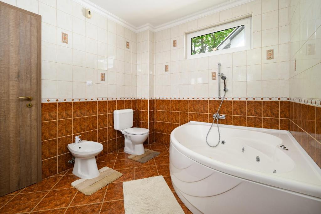 Kúpeľňa v ubytovaní Villa MEDOX