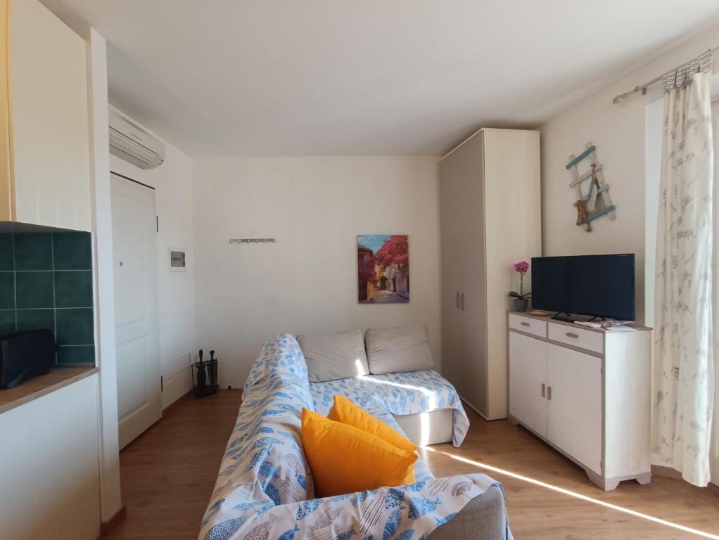 TV a/nebo společenská místnost v ubytování Civico1280 Holiday