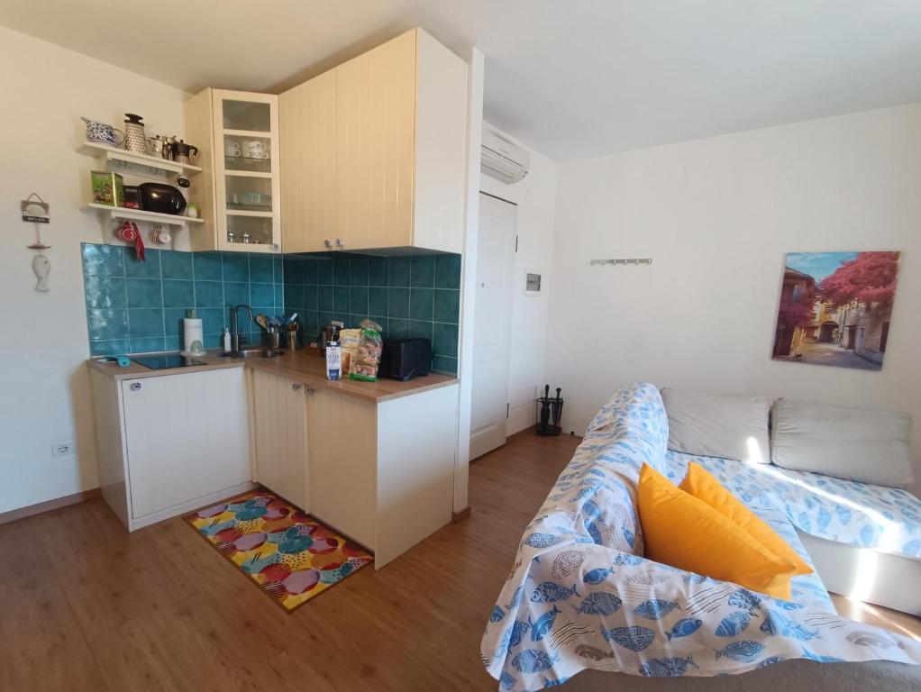 Kuchyň nebo kuchyňský kout v ubytování Civico1280 Holiday
