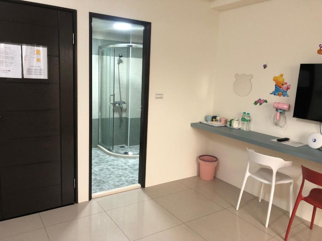 Koupelna v ubytování Yuan Dudu Homestay