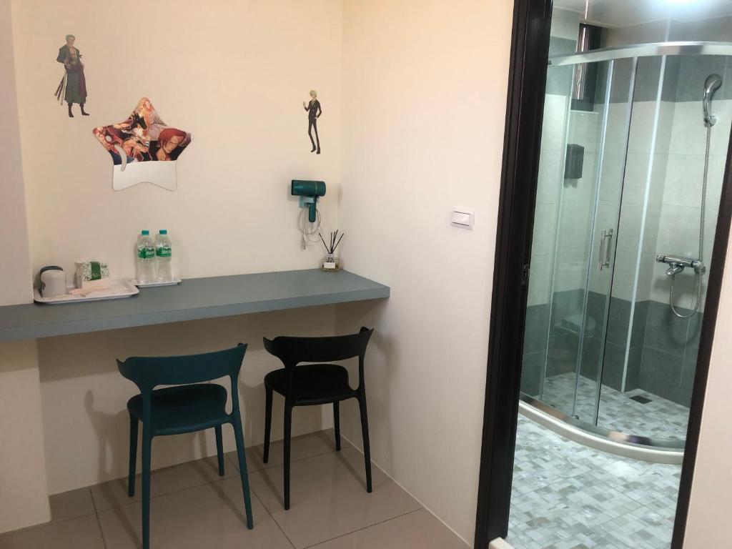 Koupelna v ubytování Yuan Dudu Homestay