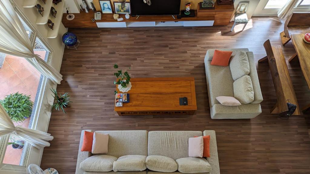 Posezení v ubytování Tien Chon Xiao Lin Homestay