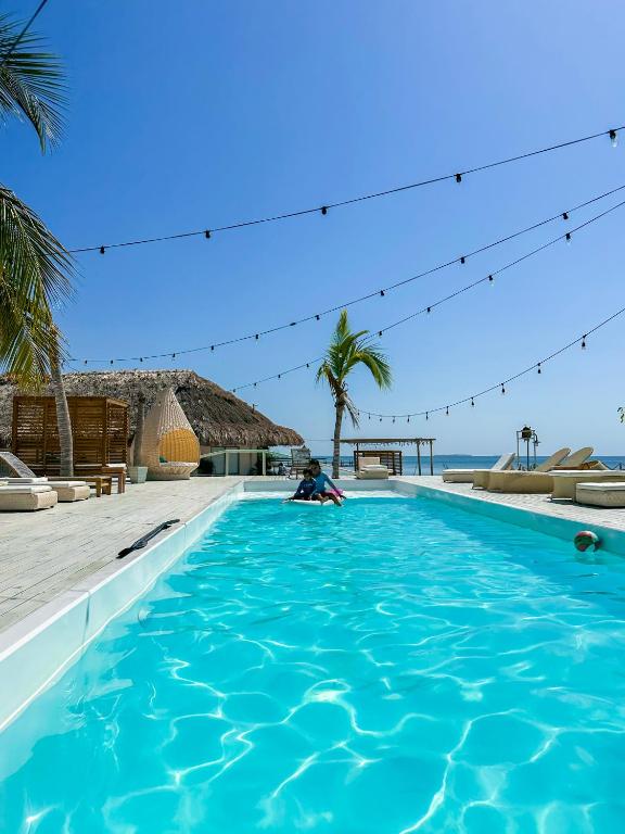Bazén v ubytování Quinta del Mar Crystal Beach nebo v jeho okolí