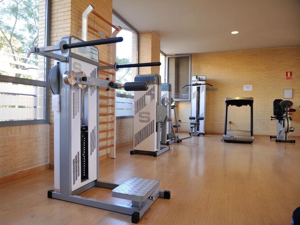 Fitness centrum a/nebo fitness zařízení v ubytování Travel Habitat - Ciudad de las Ciéncias