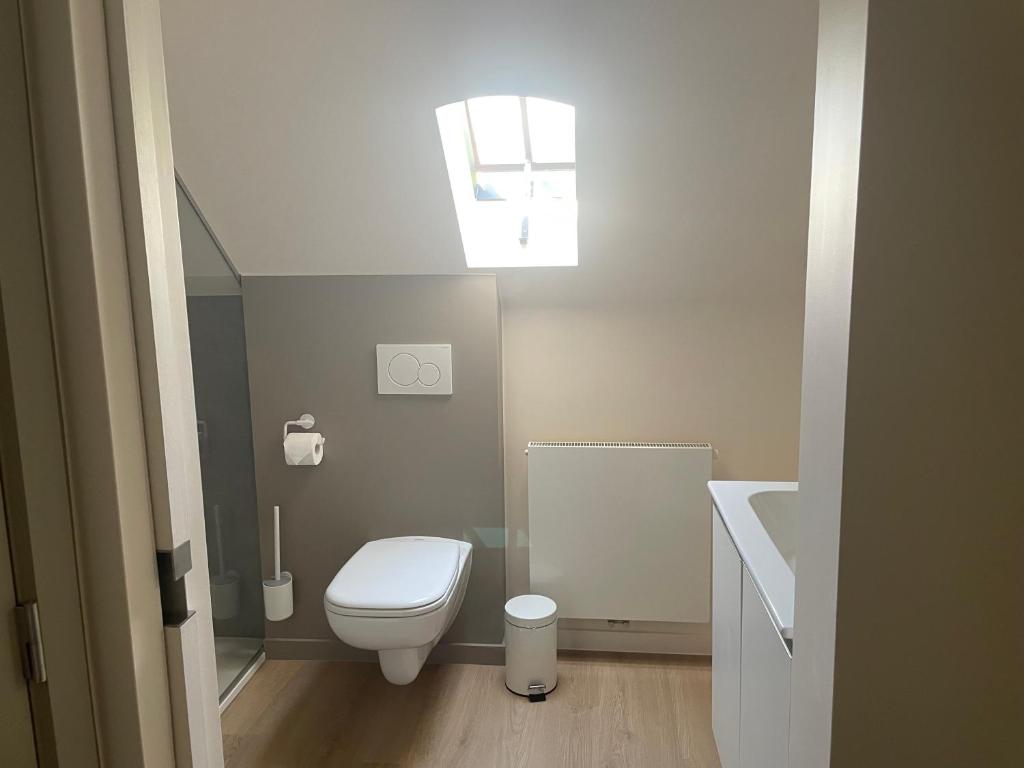 A bathroom at Velogement 't Moltje