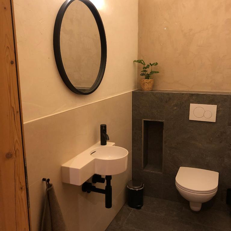 Koupelna v ubytování Löberbauer, Ferienwohnung