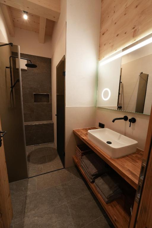 Koupelna v ubytování Löberbauer, Ferienwohnung
