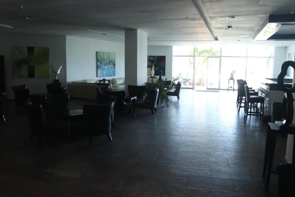 Restaurace v ubytování Alquiler Apto Ibiza Playa Corona- Reserva mínimo 2 noches