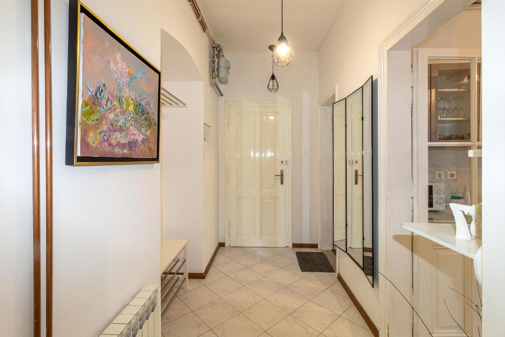 Koupelna v ubytování Apartment G37