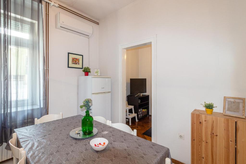 Postel nebo postele na pokoji v ubytování Apartment G37