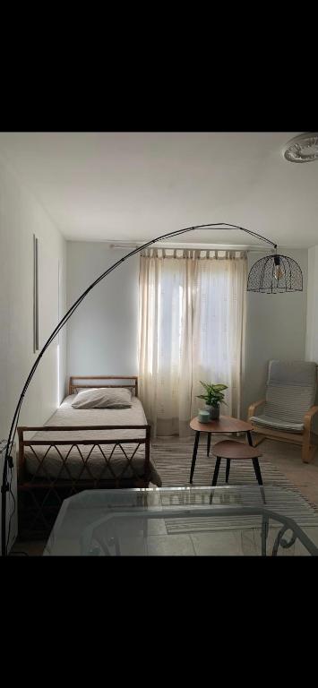 Posteľ alebo postele v izbe v ubytovaní Le Kerioubet - B&B au cœur du Pays d’Auge