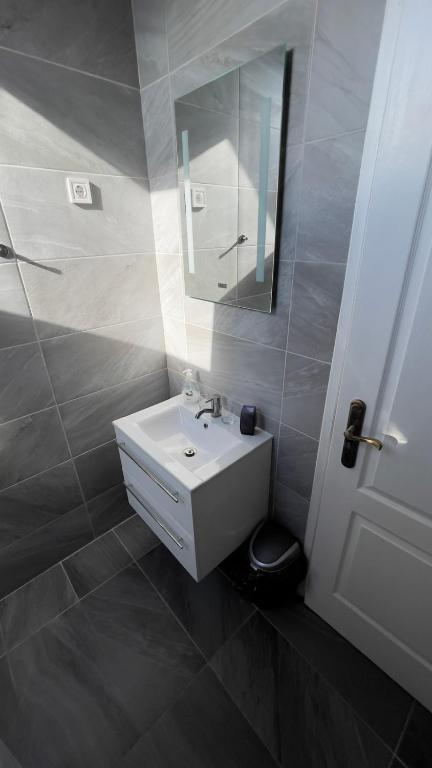 Kúpeľňa v ubytovaní Végvári Hotel Eger