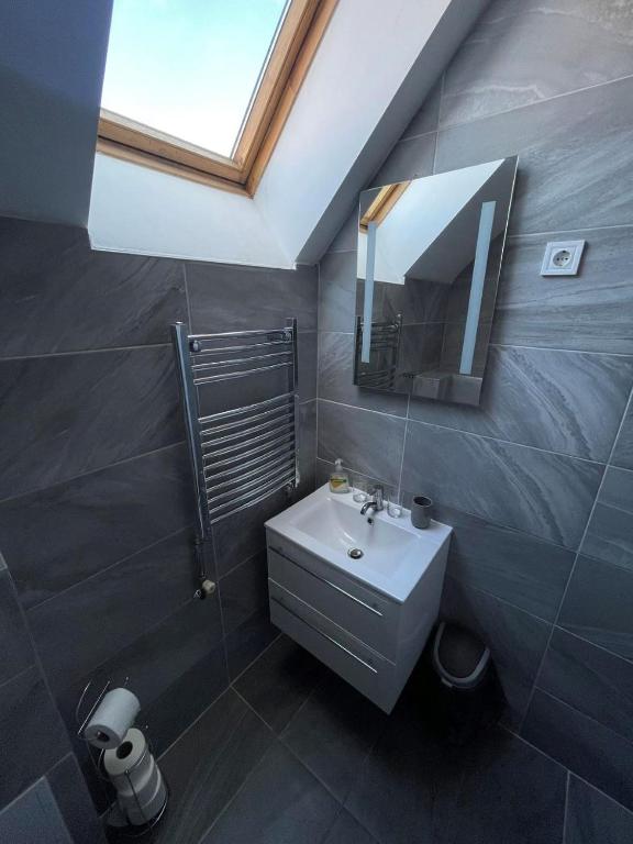 Kúpeľňa v ubytovaní Végvári Hotel Eger