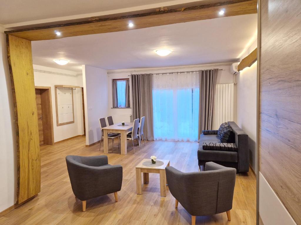 Posezení v ubytování Apartment Feher Lendava