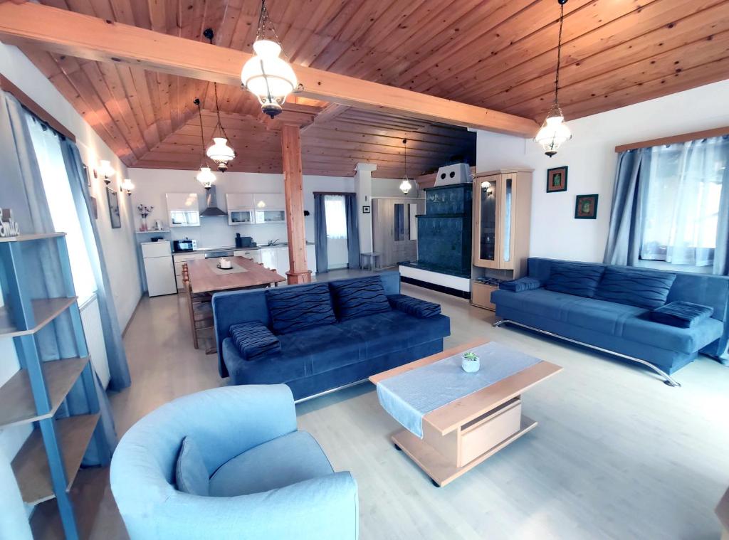 Posezení v ubytování Apartment Feher Lendava