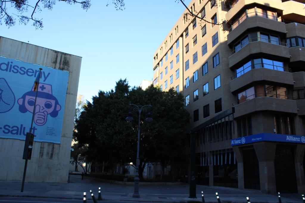 Budova, kde se hostel nachází