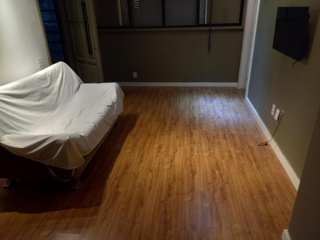 Cama o camas de una habitación en Lindo apartamento com 2 suites