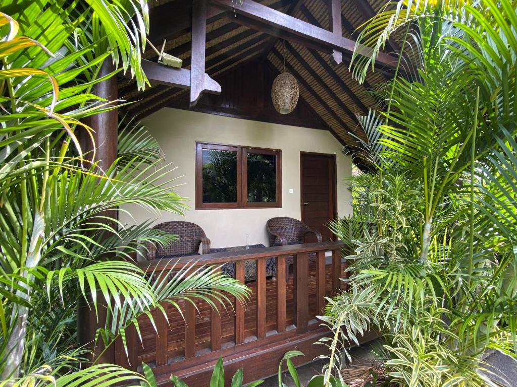 Zahrada ubytování Rumah Sunyi