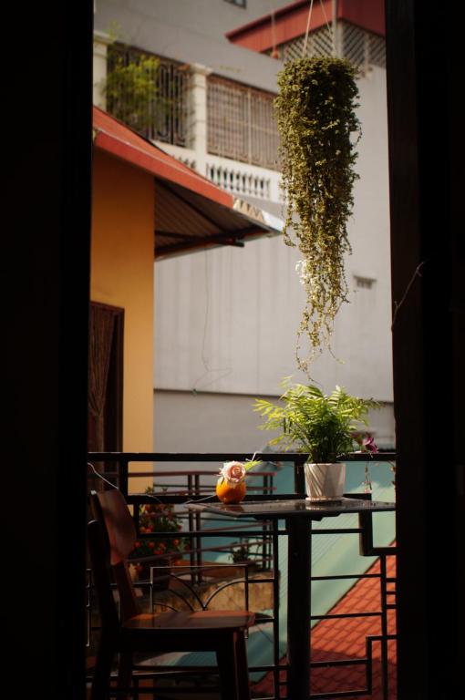 Balkón nebo terasa v ubytování Drift Backpackers Hostel