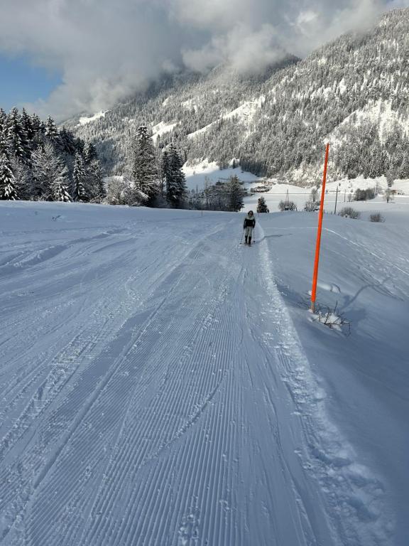 Basislager Fieberbrunn v zimě