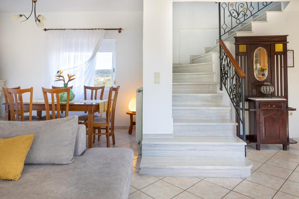 Posezení v ubytování Villa Marianna