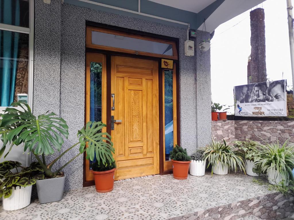 Exteriér nebo vchod ubytování Pahar E Satyajit Homestay Ramdhura