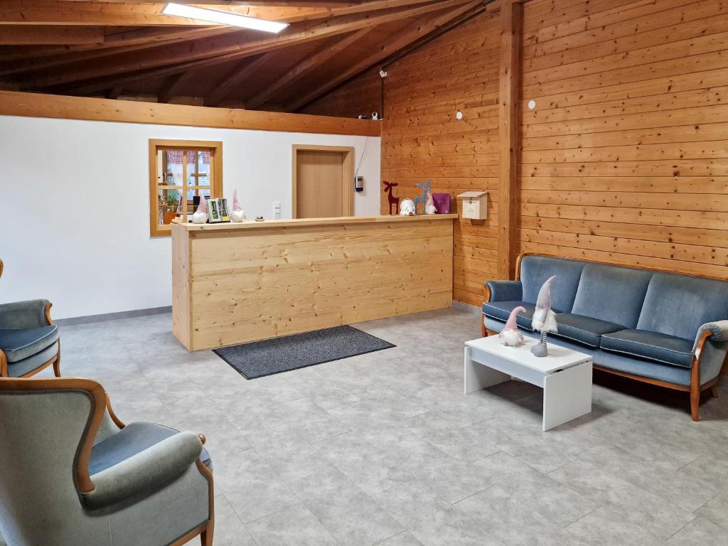 Posezení v ubytování Ferien vom Ich, Bayerischer Wald, Hotel & Restaurant
