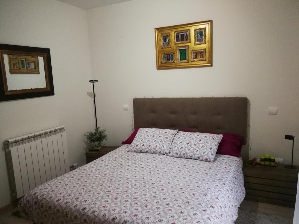 Postel nebo postele na pokoji v ubytování Apartament Ca La Nena