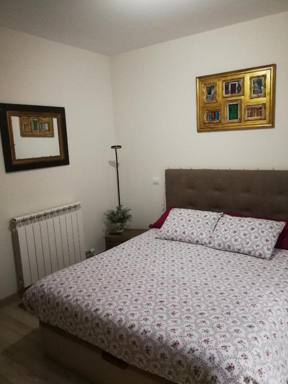 Postel nebo postele na pokoji v ubytování Apartament Ca La Nena