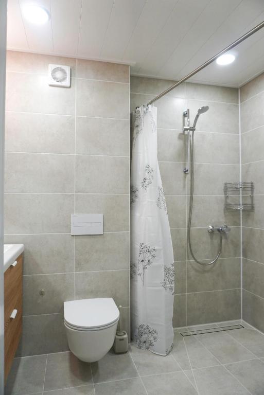 Koupelna v ubytování Apartment Secret