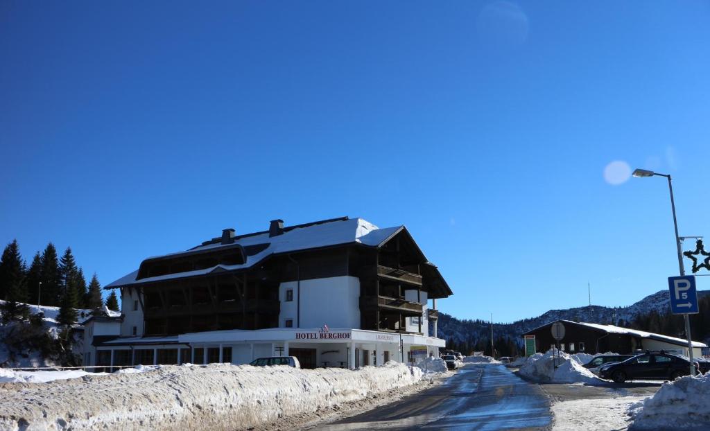 Hotel Berghof v zimě
