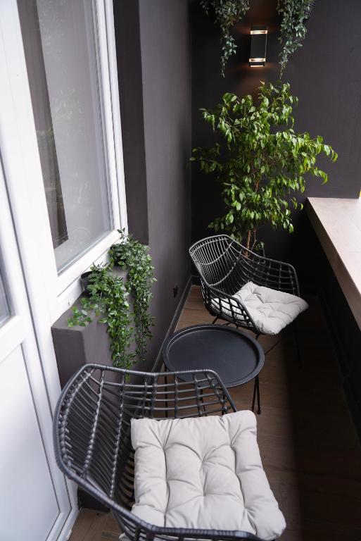Posezení v ubytování ZEST Residence