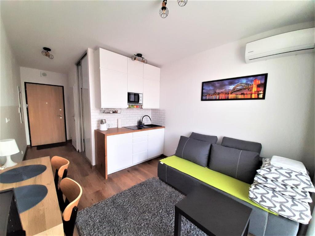 Kuchyňa alebo kuchynka v ubytovaní Apartament Zachód