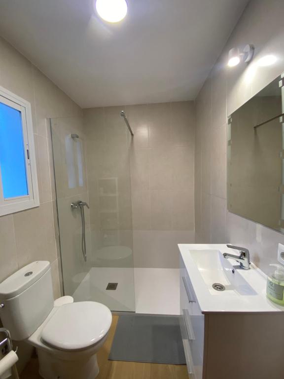 Koupelna v ubytování Apartamento ANY