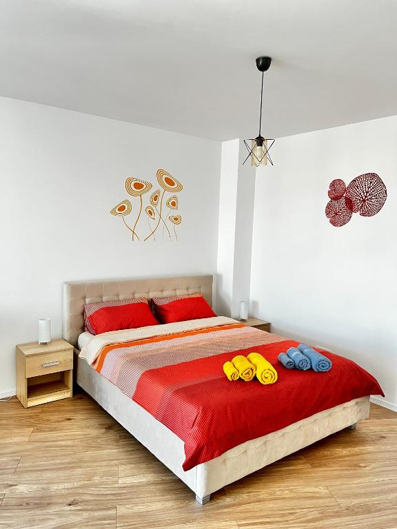 Postel nebo postele na pokoji v ubytování Apartment Mara 1