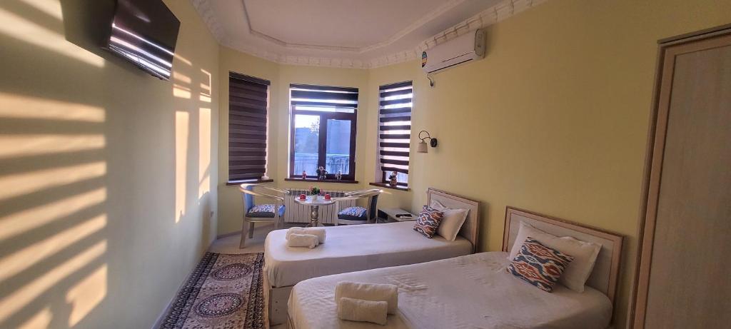 Χώρος καθιστικού στο Hotel Dilnura