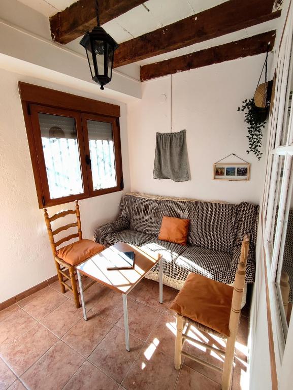 Posezení v ubytování CASA DALMA