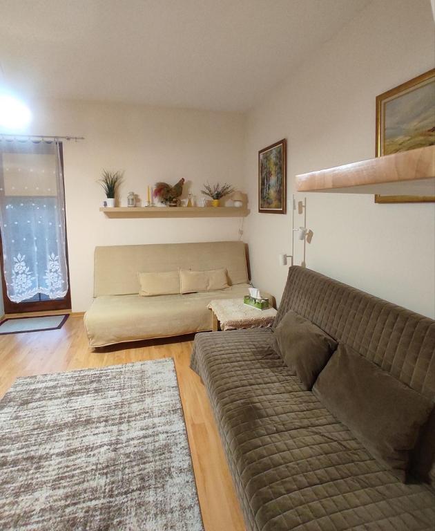 Część wypoczynkowa w obiekcie Apartamenty Przytulny - Pod Aniołem