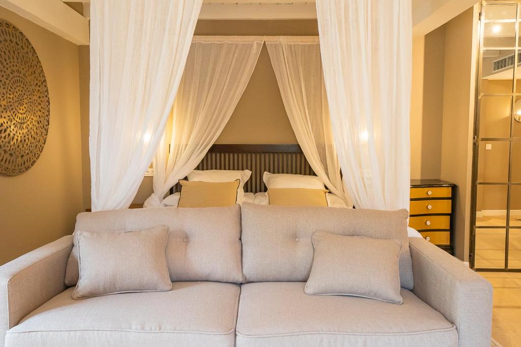 Posedenie v ubytovaní Hotel Palacio De Luko