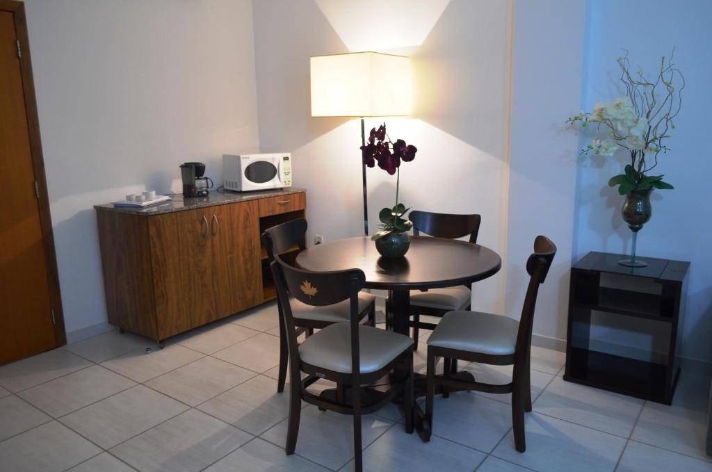 Kuchyň nebo kuchyňský kout v ubytování Hotel Áster